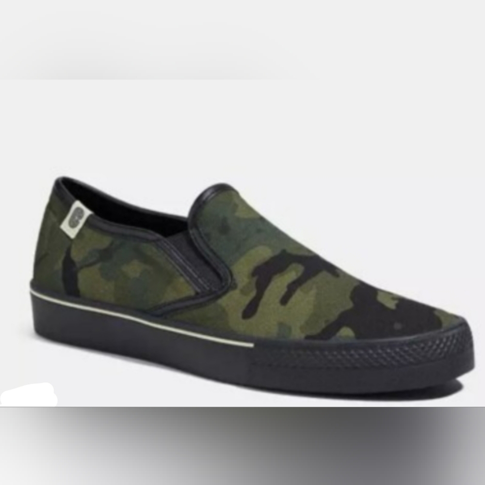 Coach Green and Black Sneakers